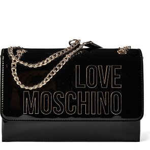 Love Moschino Enameled Logo Borsa a tracolla 25 cm