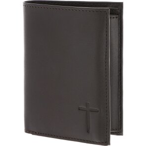 oxmox Leather Portafoglio Protezione RFID Vera Pelle 13 cm