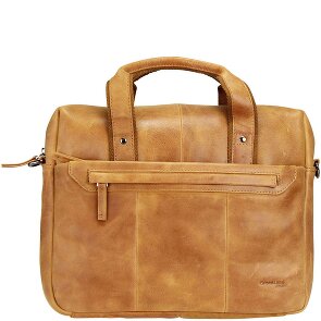 Greenland Nature Cartella leggera in pelle 37 cm Scomparto per tablet