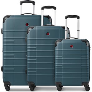 Wenger Amplar Evo 4 ruote Set di valigie 3 pezzi con piega di espansione