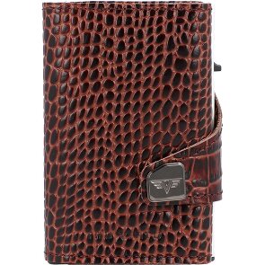 Tru Virtu Custodia per carte di credito RFID in pelle 6,5 cm