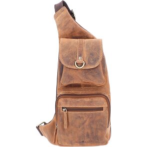 Greenburry Borsa a tracolla vintage in pelle 26 cm