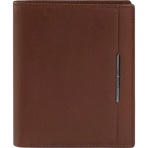 Samsonite Eluxe Veg Portafoglio Protezione RFID Vera Pelle 13 cm