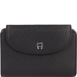 AIGNER Portafoglio Protezione RFID Vera Pelle 14 cm