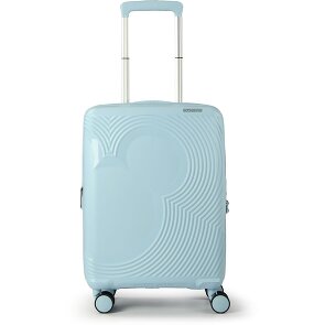 American Tourister Mickey Magic 4 ruote Carrello della cabina 55 cm con piega di espansione
