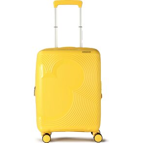 American Tourister Mickey Magic 4 ruote Carrello della cabina 55 cm con piega di espansione