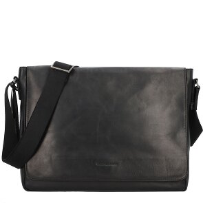 Greenburry Pure Black Messaggero Pelle 37 cm