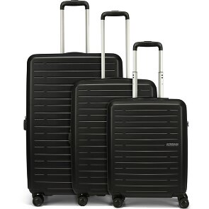 American Tourister Aerojoy 4 ruote Set di valigie 3 pezzi con piega di espansione American Tourister Aerojoy 4 ruote Set di valigie 3 pezzi con piega di espansione