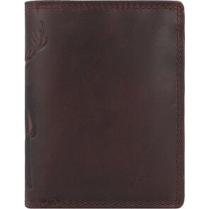 Jack Kinsky Monterey Portafoglio Protezione RFID Pelle 9.5 cm