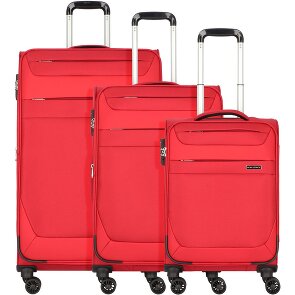Worldpack Dublin 4 ruote Set di valigie 3 pezzi con piega di espansione Worldpack Dublin 4 ruote Set di valigie 3 pezzi con piega di espansione
