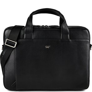 Braun Büffel Golf 3.0 Valigetta Vera Pelle 37.5 cm Vano porta PC