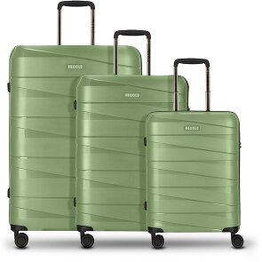 Redolz Essentials 10 3-SET 4 ruote Set di valigie 3 pezzi