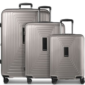 Redolz Essentials 14 4 ruote Set di valigie 3 pezzi espandibile