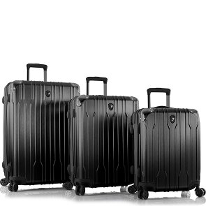 Heys Xtrak 4 ruote Set di valigie 3 pezzi con piega di espansione