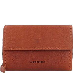 Jack Kinsky Portafoglio Protezione RFID Pelle 13.5 cm