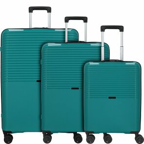 d&n Travel Line 4000 Set di valigie a 4 ruote 3 pz.