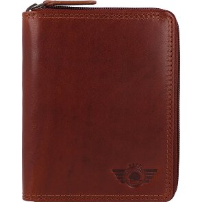 Greenburry Vintage Portafoglio Protezione RFID Pelle 12.5 cm