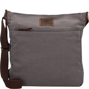 Greenburry Borsa a tracolla in canapa vintage 29 cm