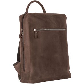 Leonhard Heyden Zaino Salisbury in pelle 37 cm Scomparto per computer portatile
