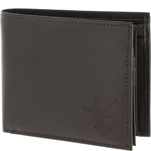 oxmox Leather Portafoglio Protezione RFID Vera Pelle 10 cm