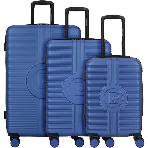 pierre cardin 4 ruote Set di valigie 3 pezzi