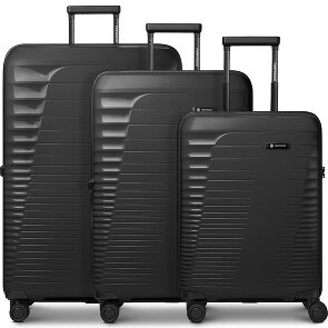 Farmhood Eco Edition 4 ruote Set di valigie 3 pezzi espandibile