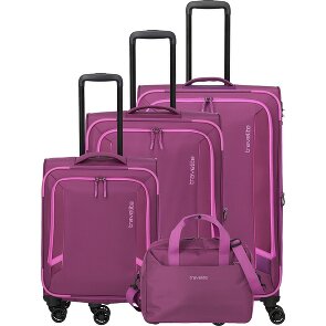 Travelite Corsiica 4 ruote Set di valigie 4 pezzi