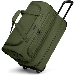 Redolz Duffle Essentials Borsa da viaggio a 2 ruote 55 cm M con patta di espansione