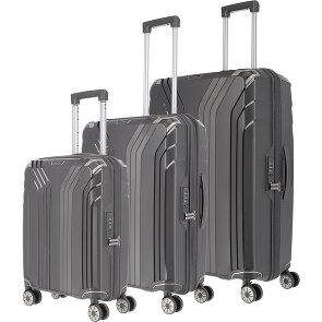 Travelite Set di valigie Elvaa 4 rotoli 3 pz.