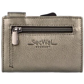 SecWal Porta carte di credito RFID in pelle 9,5 cm SecWal Porta carte di credito RFID in pelle 9,5 cm