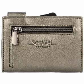SecWal Porta carte di credito RFID in pelle 9,5 cm