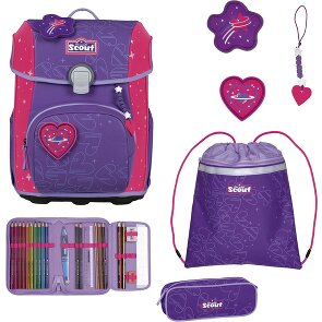 Scout Neo Exklusiv Superflash Extreme Set di borse per la scuola 4 pezzi Scout Neo Exklusiv Superflash Extreme Set di borse per la scuola 4 pezzi