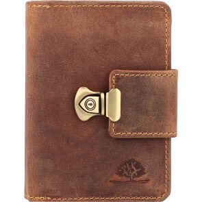 Greenburry Portafoglio vintage in pelle 12,5 cm