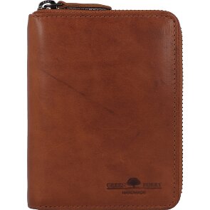 Greenburry Newport Portafoglio Protezione RFID Pelle 13 cm
