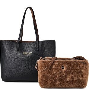 Replay Borsa shopper Vera Pelle 36 cm