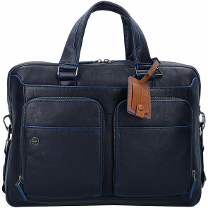 Piquadro Blue Square Special Briefcase Pelle 39 cm Laptop Compartment