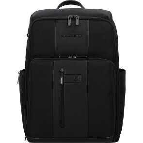 Piquadro Zaino da viaggio breve in pelle 43 cm scomparto per laptop Piquadro Zaino da viaggio breve in pelle 43 cm scomparto per laptop