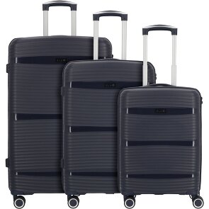 d&n Travel Line 4200 Set di valigie a 4 ruote 3 pezzi. d&n Travel Line 4200 Set di valigie a 4 ruote 3 pezzi.