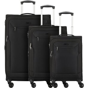d&n Travel Line 6804 Set di valigie a 4 ruote 3 pz.