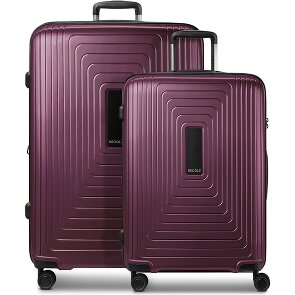 Redolz Essentials 14 4 ruote Set di valigie 2 pezzi espandibile