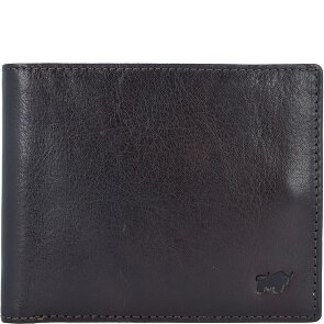 Braun Büffel Arezzo Portafoglio RFID in pelle 12 cm