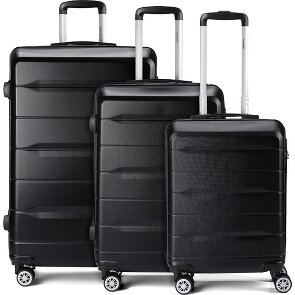 Benzi 5583 4 ruote Set di valigie 3 pezzi