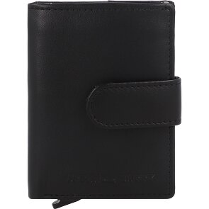 Greenburry Nappa Custodia per carta di credito Protezione RFID Pelle 8 cm