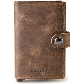 Secrid Miniwallet Vintage Custodia per carte di credito Portafoglio RFID in pelle 6,5 cm
