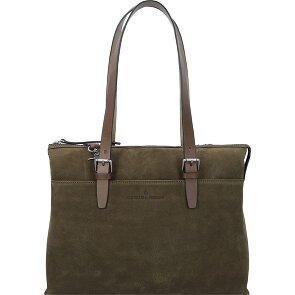 Castelijn & Beerens Nubuck Borsa a tracolla Pelle 40 cm Scomparto per laptop