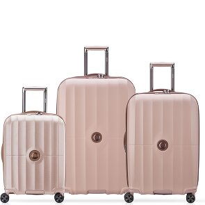 Delsey Paris Carrousel 4 ruote Set di valigie 3 pezzi con piega di espansione
