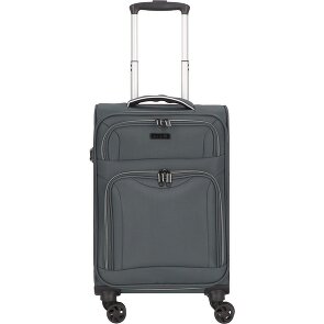 d&n Travel Line 9204 4 ruote Carrello della cabina 55 cm