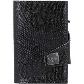 Tru Virtu Custodia per carte di credito RFID in pelle 6,5 cm