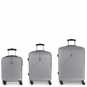 Gabol Alabama 4 Roll Suitcase Set 3pcs.