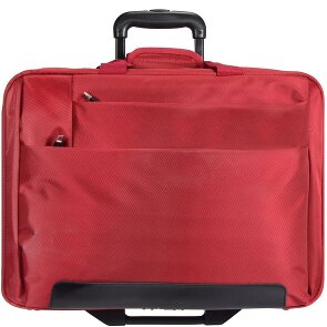 Dermata 2 ruote Trolley business 37 cm Vano porta PC